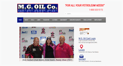 Desktop Screenshot of mgoil.com